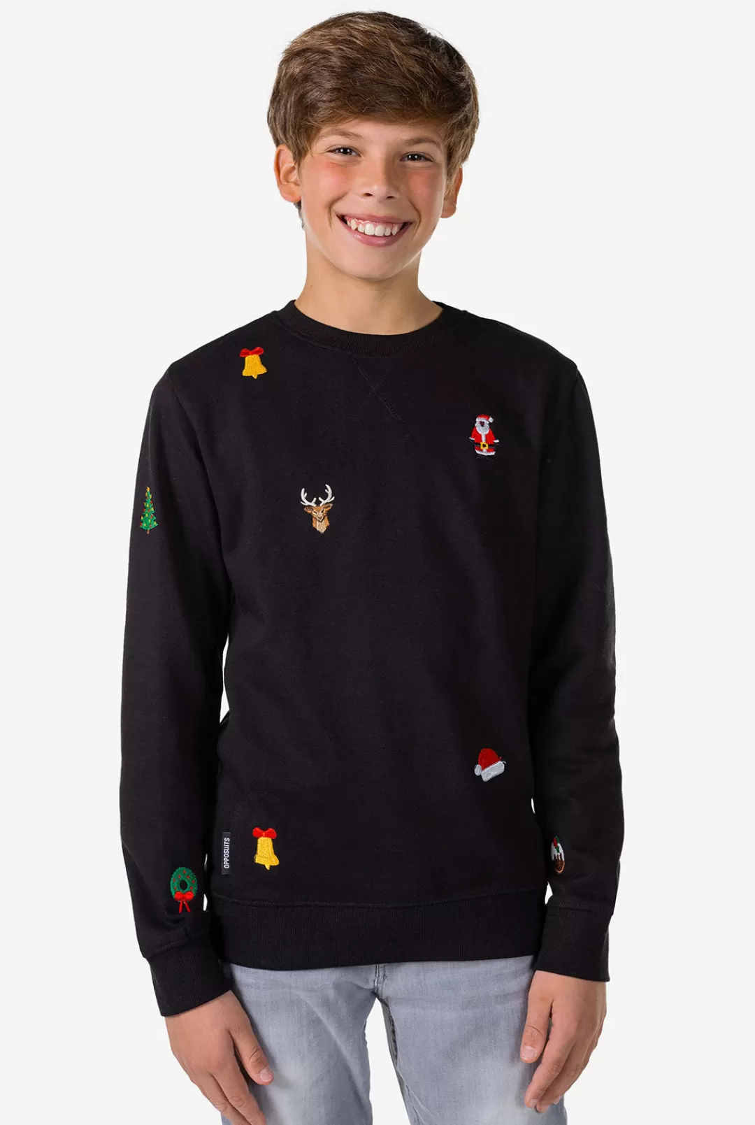 OppoSuits Sweaters^X-Mas Icons - Black