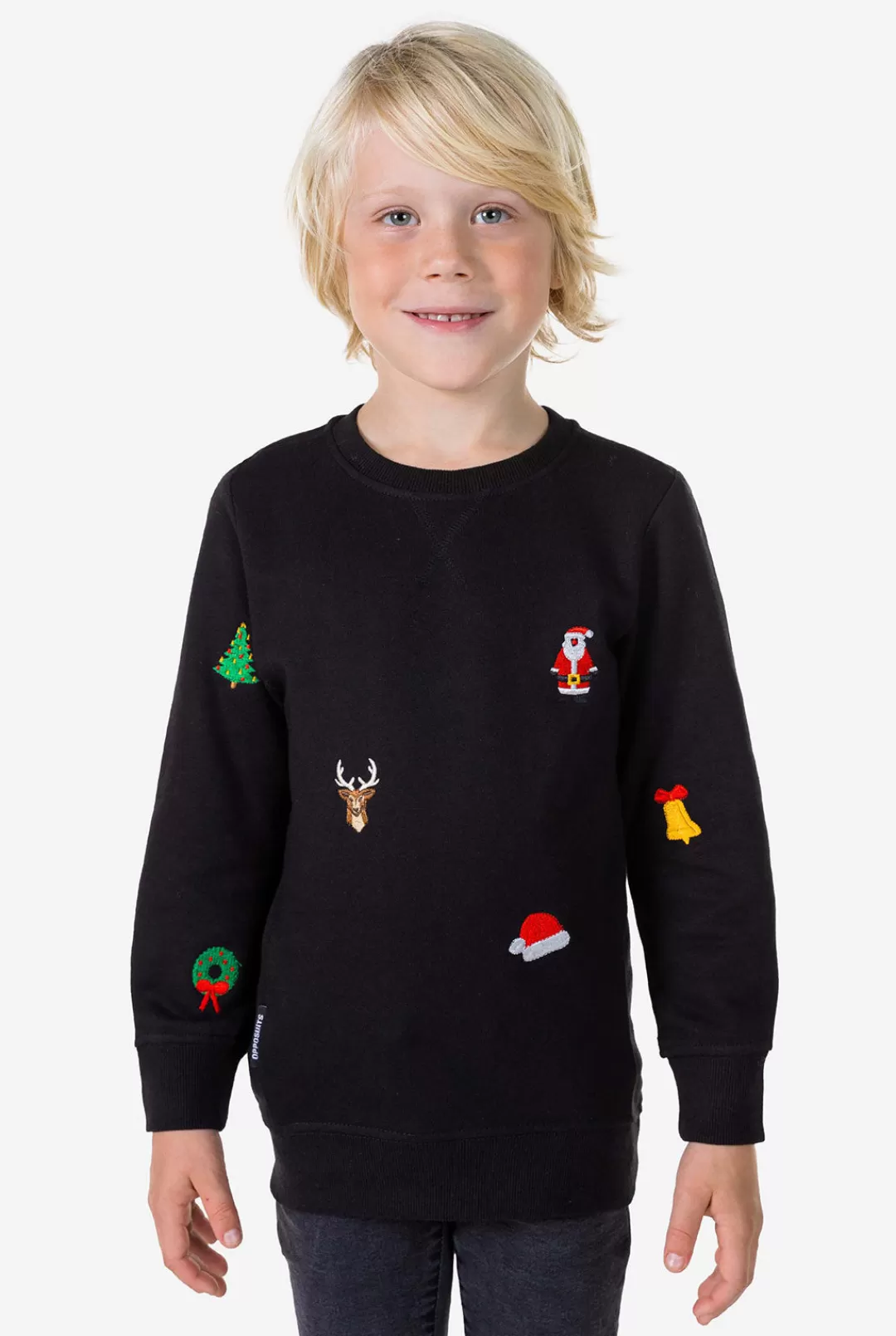 OppoSuits Sweaters^X-Mas Icons - Black